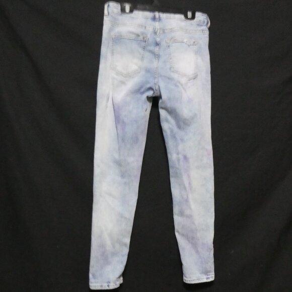 H&M | size 4 | Faded Blue | Distressed Denim - Jeans - Picture 2 of 16